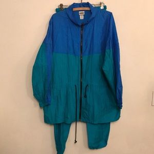 Vintage Nylon Track Suit
